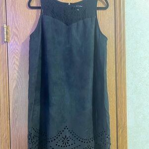 Love, Fire Junior’s Black Lace Detail Mini Dress Size XL